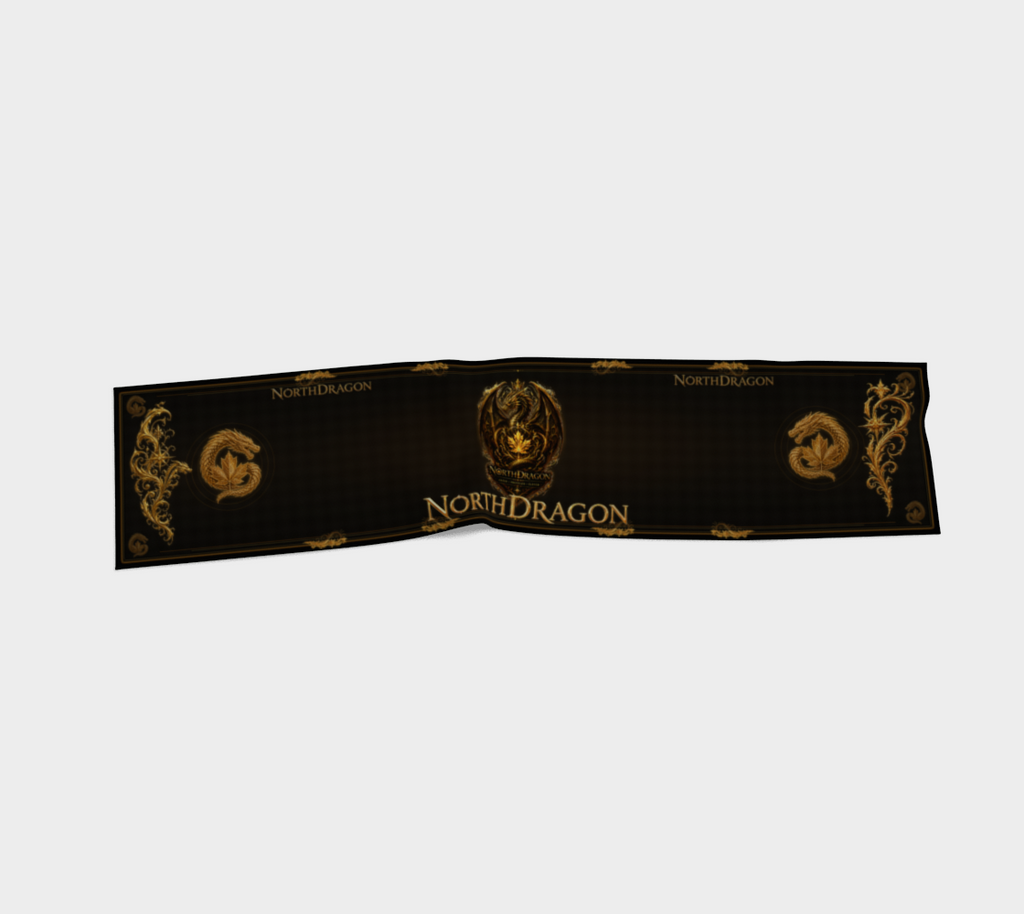Foulard NorthDragon — Écharpe du Dragon d’Or