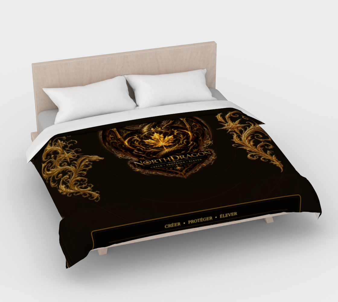 Housse de couette NorthDragon — Nuit du Dragon d’Or