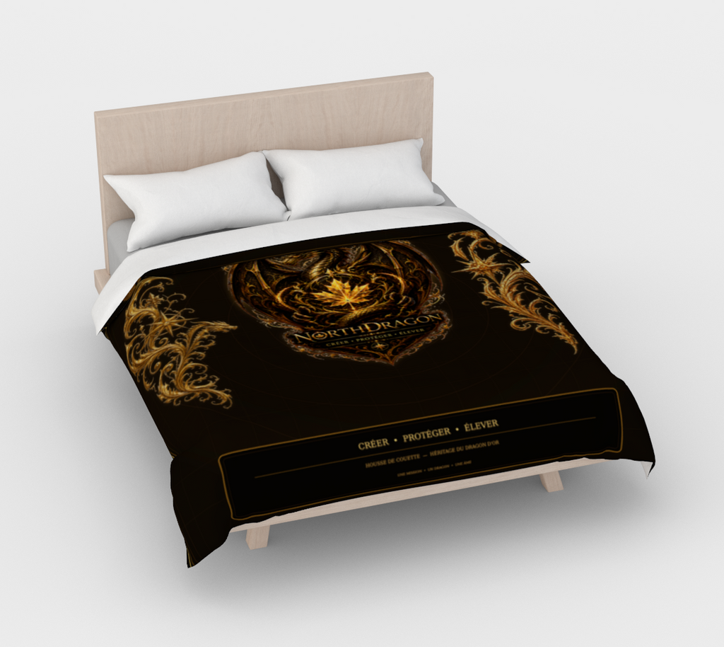 Housse de couette NorthDragon — Nuit du Dragon d’Or