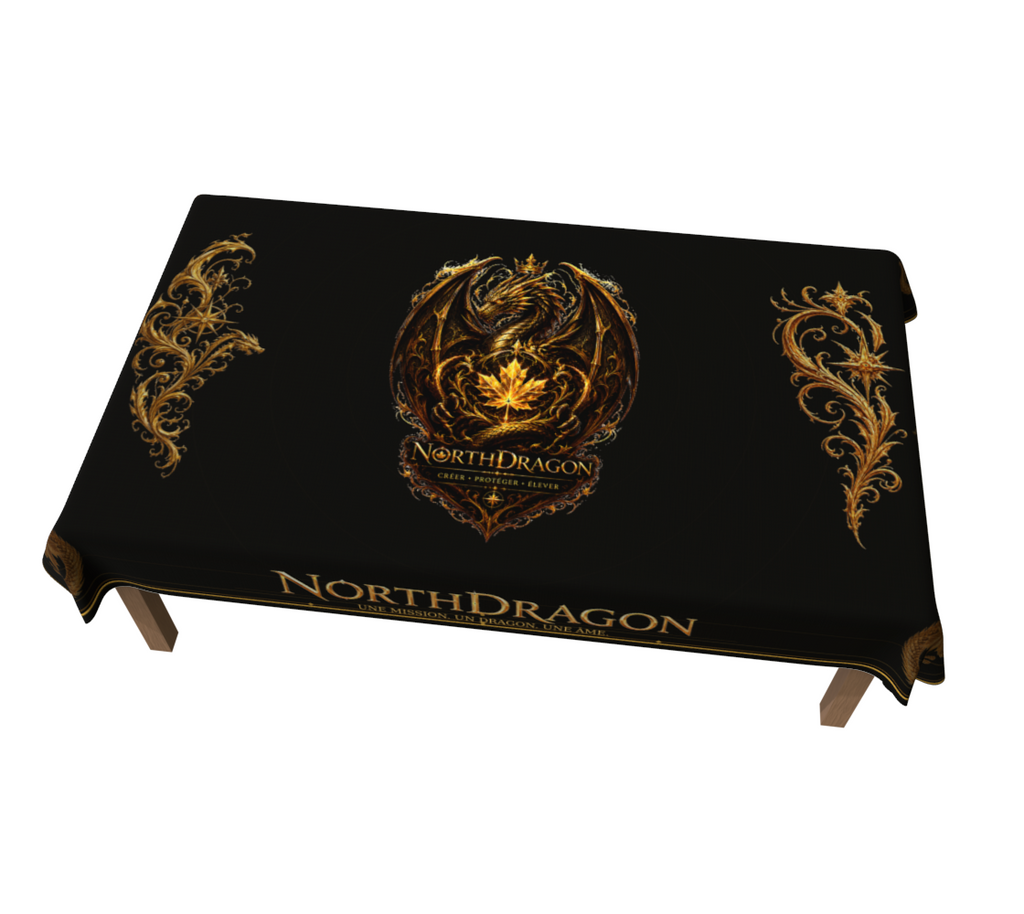 Nappe NorthDragon — Héritage du Dragon d’Or 90x60
