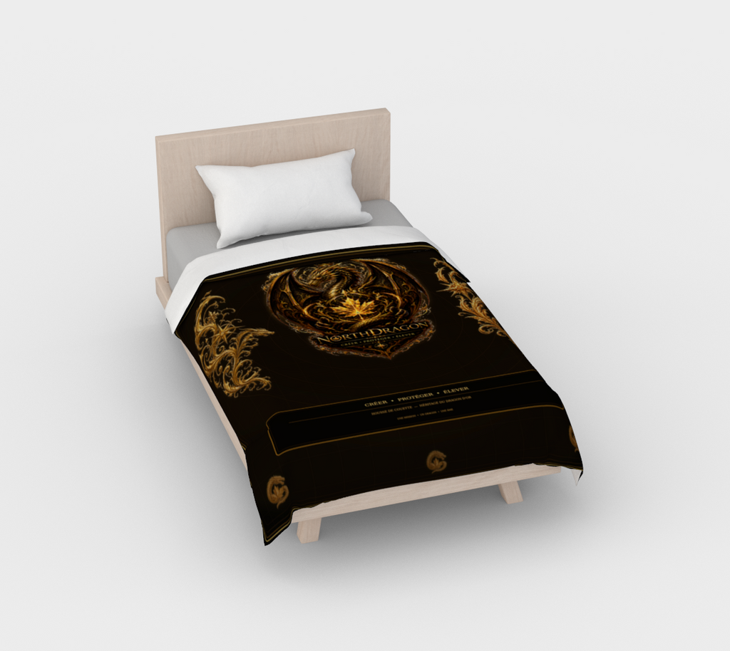 Housse de couette NorthDragon — Nuit du Dragon d’Or