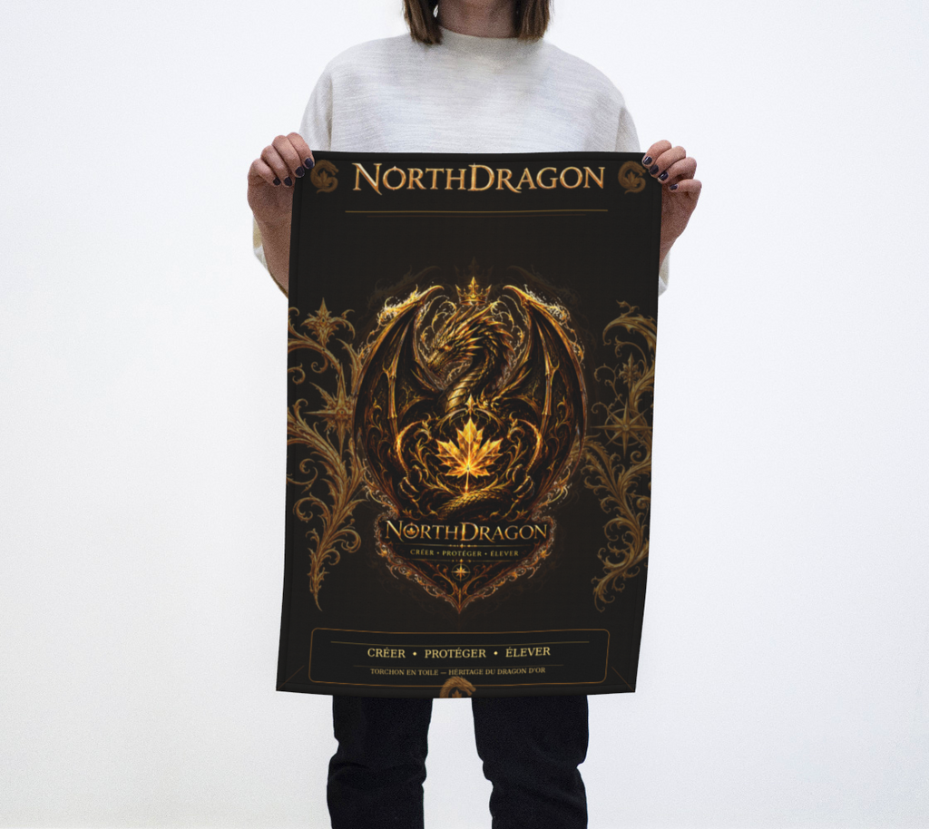 Torchon NorthDragon — Flamme du Foyer