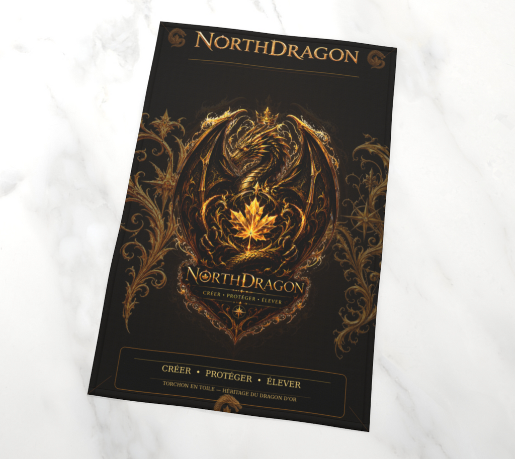 Torchon NorthDragon — Flamme du Foyer