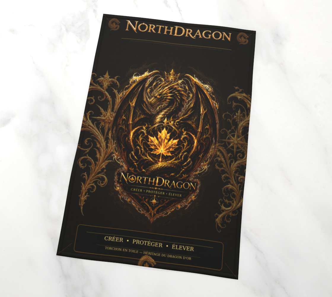 Torchon NorthDragon — Flamme du Foyer