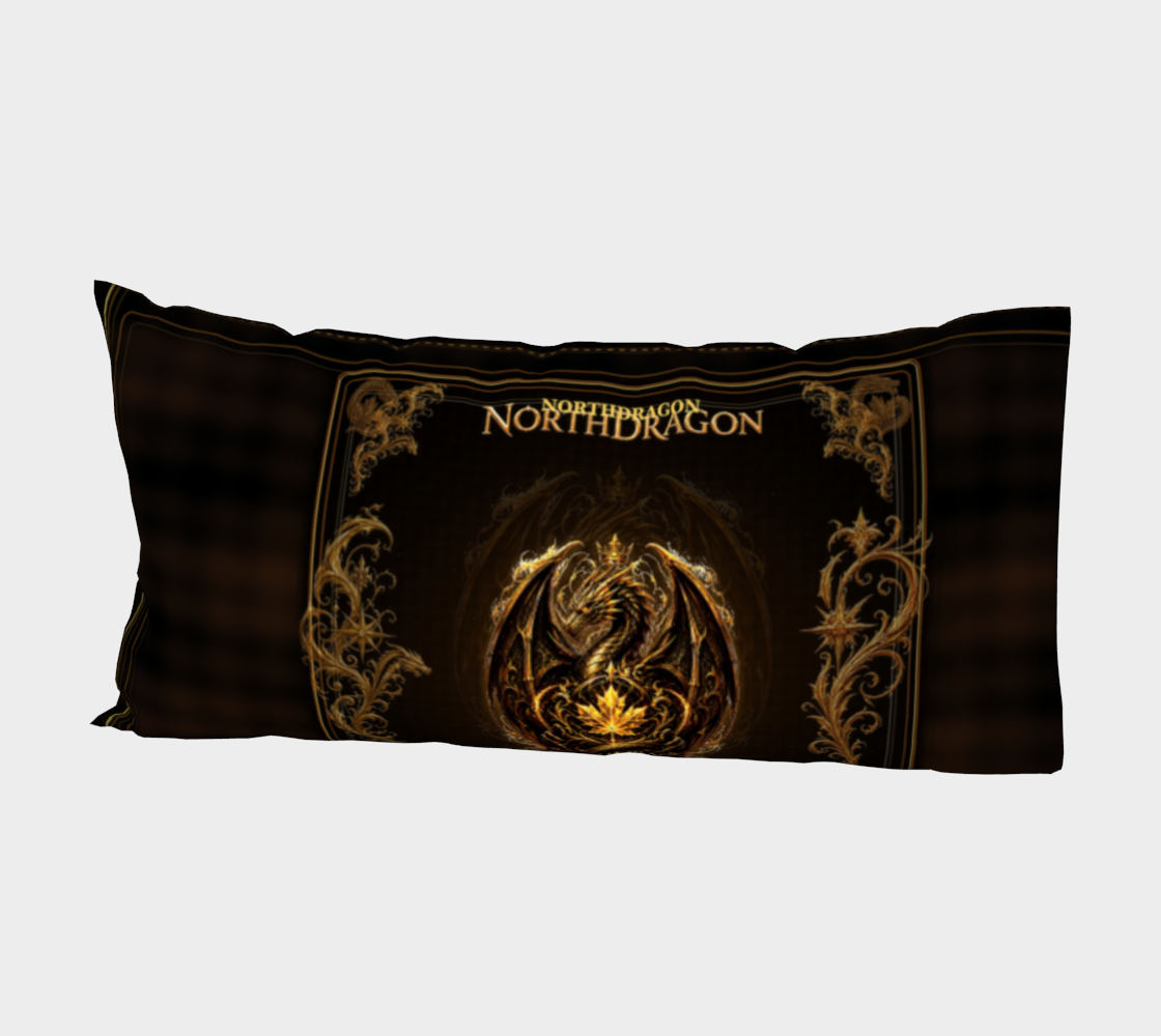 NorthDragon — Taie Héritage Noir & Or