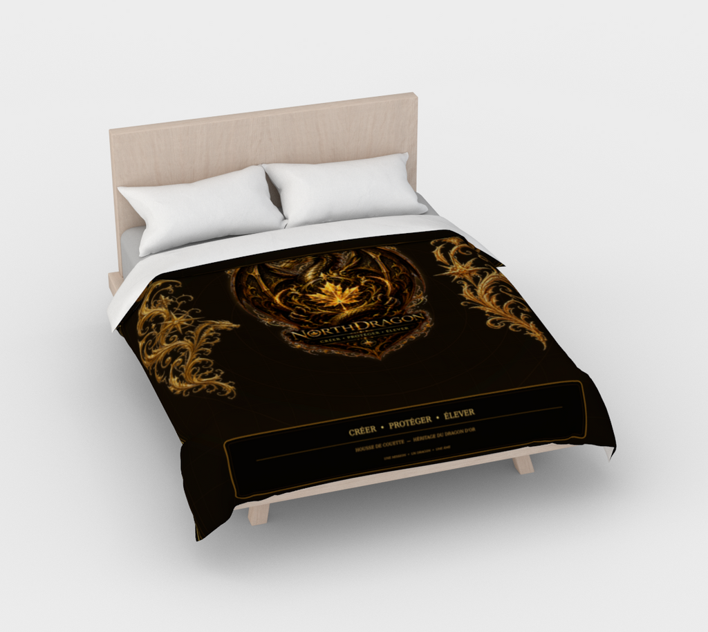 Housse de couette NorthDragon — Nuit du Dragon d’Or