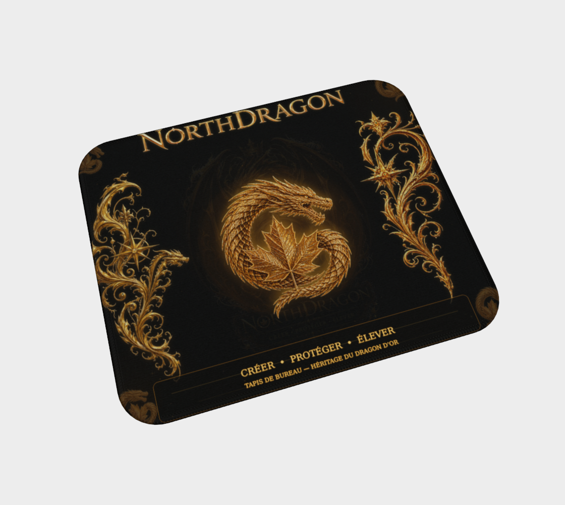 Tapis de bureau NorthDragon — Poste du Dragon d’Or